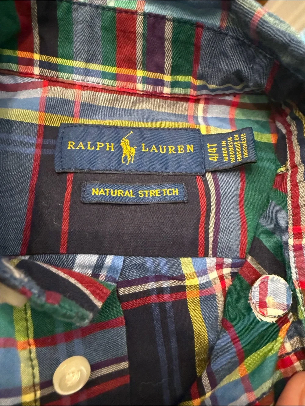 Boys Ralph Lauren Button Down nwot 4T